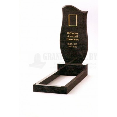Памятник из Карельского гранита ПМ-7