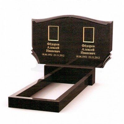 Памятник двойной из Карельского гранита ПМ-10