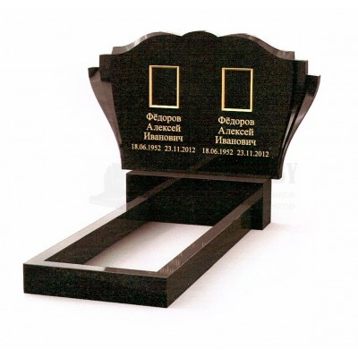 Памятник двойной из Карельского гранита ПМ-21 Памятник двойной из Карельского гранита ПМ-21